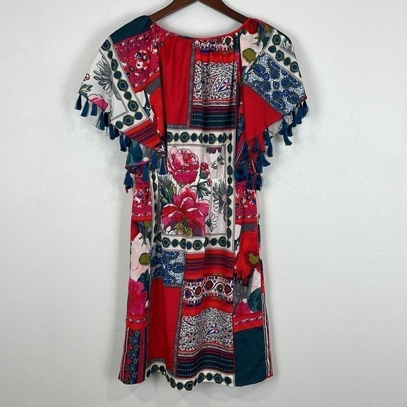 ANTHROPOLOGIE Vanessa Virginia Persian Rose Dress - Picture 6 of 12